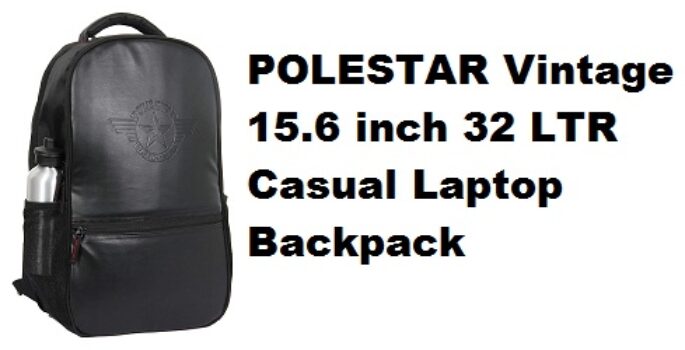 POLESTAR Vintage 15.6 inch 32 LTR Casual Laptop Backpack