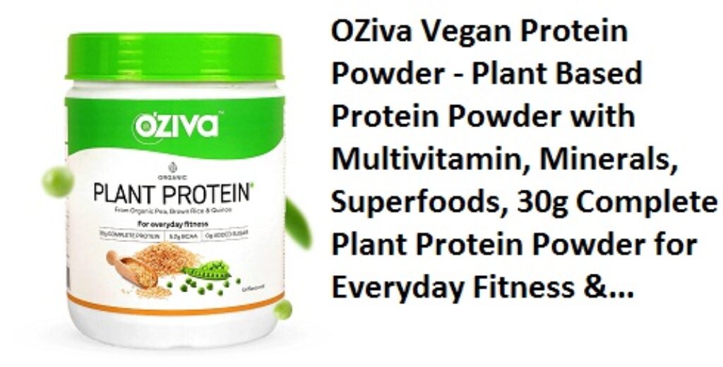 OZiva Vegan Protein Powder - Plant Based Protein Powder