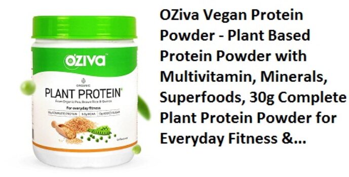OZiva Vegan Protein Powder - Plant Based Protein Powder
