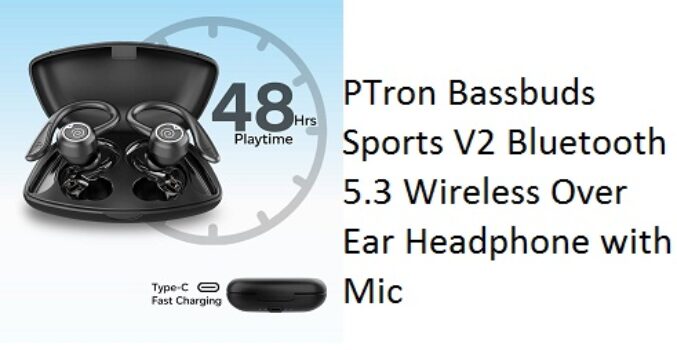 PTron Bassbuds Sports V2 Bluetooth