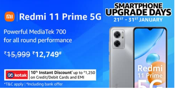 Redmi 11 Prime 5G Best Deal & Review