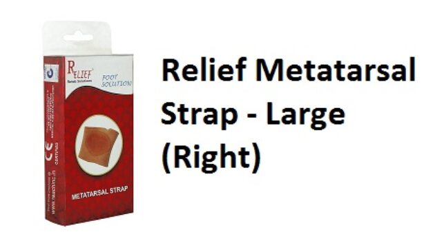 Relief Metatarsal Strap - Large (Right)