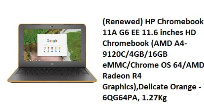 (Renewed) HP Chromebook 11A G6 EE 11.6 inches HD Chromebook