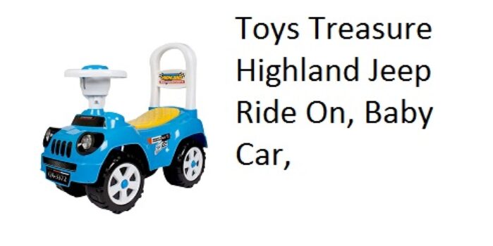 Toys Treasure Highland Jeep Ride On, Baby Car,