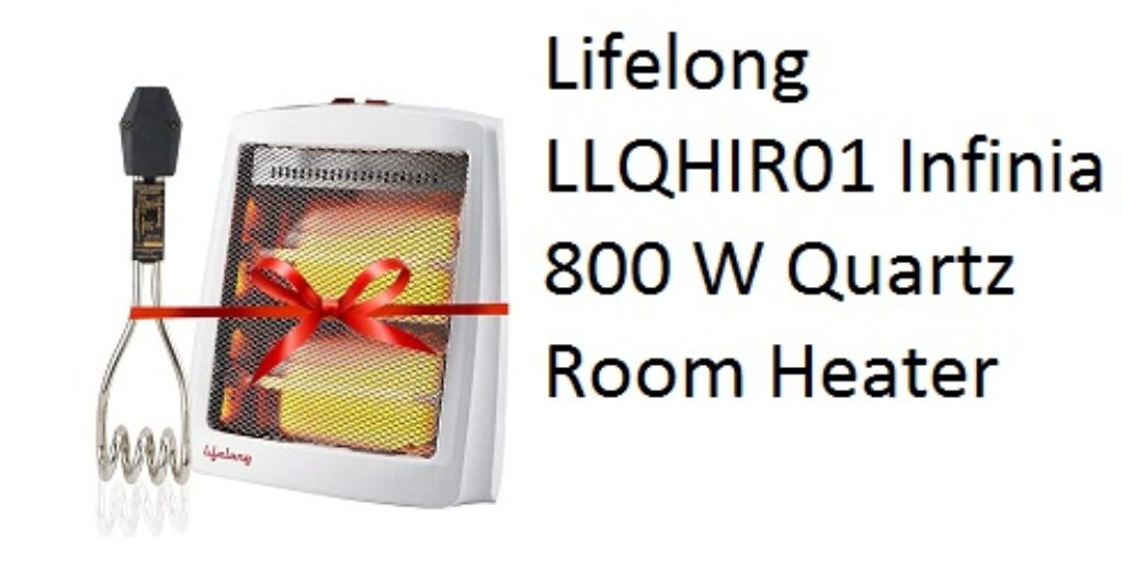 Lifelong LLQHIR01 Infinia 800 W Quartz Room Heater