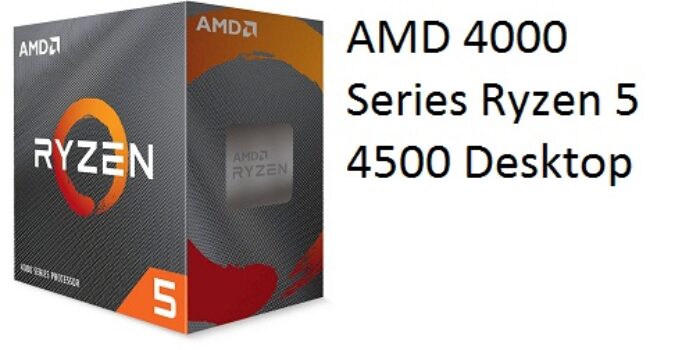 AMD 4000 Series Ryzen 5 4500 Desktop