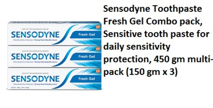 Sensodyne Toothpaste Fresh Gel Combo