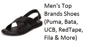 Men's Top Brands Shoes (Puma, Bata, UCB, RedTape, Fila & More)