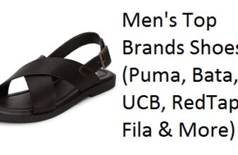 Men's Top Brands Shoes (Puma, Bata, UCB, RedTape, Fila & More)