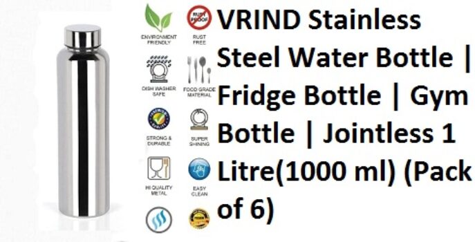 VRIND Stainless Steel Water Bottle