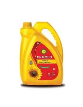 Mr. Gold Refined Sunflower Oil Can