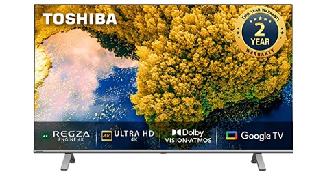 TOSHIBA (50 inches) C350LP Series 4K Ultra HD Smart LED Google TV