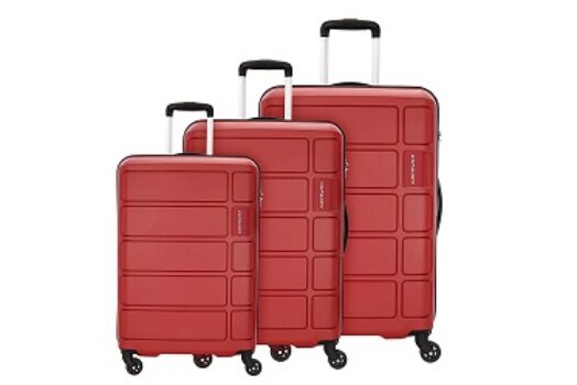 KAMILIANT by AMERICAN TOURISTER KAM Harrier SP3PCSET Crmsn RED