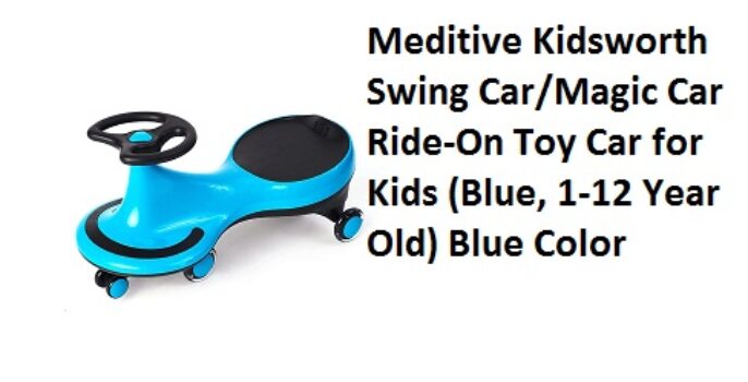 Meditive Kidsworth Swing Car/Magic Car Ride-On Toy