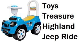 Toys Treasure Highland Jeep Ride On Kids car