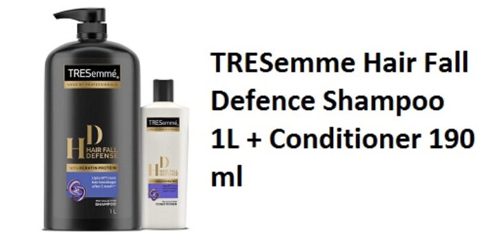 TRESemme Hair Fall Defence Shampoo 1L + Conditioner 190 ml