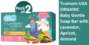 Trumom USA ORGANIC Baby Gentle Soap Bar Pack of 2