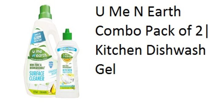 U Me N Earth Combo Pack of 2| Kitchen Dishwash Gel
