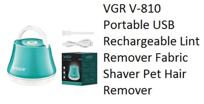 VGR V-810 Portable USB Rechargeable Lint Remover