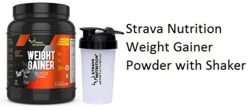 Strava Nutrition Weight Gainer Powder with Shaker