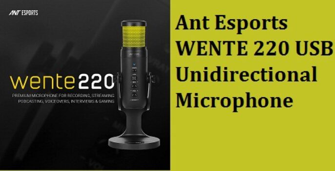 Ant Esports WENTE 220 USB Unidirectional Microphone