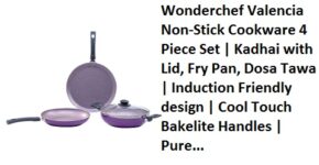 Wonderchef Valencia Non-Stick Cookware 4 Piece Set