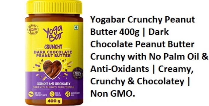 Yogabar Crunchy Peanut Butter