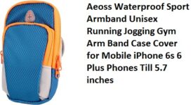 Aeoss Waterproof Sport Armband Unisex Running Jogging Gym