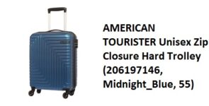 AMERICAN TOURISTER Unisex Zip Closure Hard Trolley