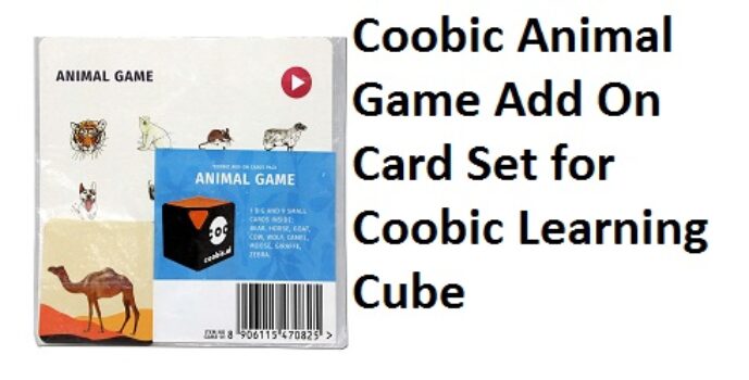 Coobic Animal Game Add On Card Set