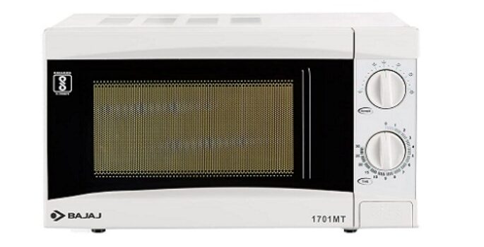 Buy Bajaj 1701 MT 17L Solo Microwave Oven with 4.3 Star Rating at ₹4,699 - Amazon's Choice