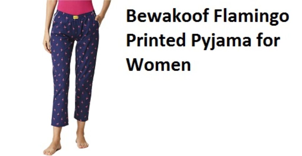 Bewakoof Flamingo Printed Pyjama