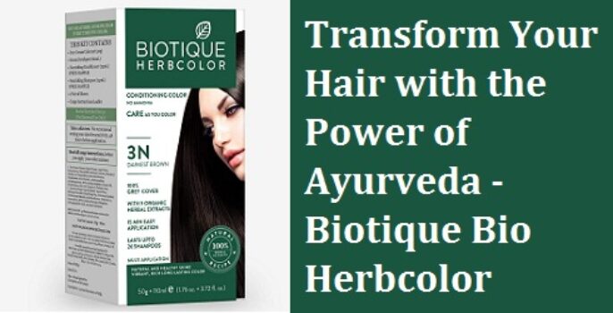Transform Your Hair with the Power of Ayurveda - Biotique Bio Herbcolor at Rs. 137