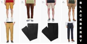 Blackberrys' Shorts & Trousers Sale: Upgrade Your Wardrobe with 70% Off on Amazon