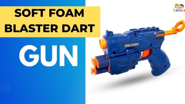 Lattice Soft Foam Blaster Dart Gun Unbreakable Toy