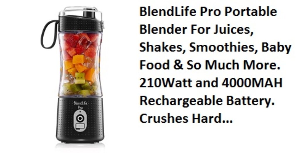 BlendLife Pro Portable Blender For Juices