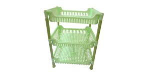 Blue Hut Plastic Rack Square 3 Layer