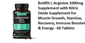 Boldfit L-Arginine 1000mg Supplement