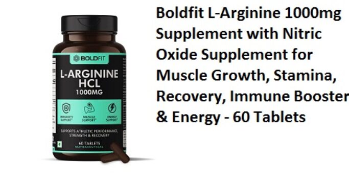 Boldfit L-Arginine 1000mg Supplement