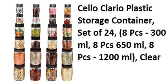 Cello Clario Plastic Storage Container