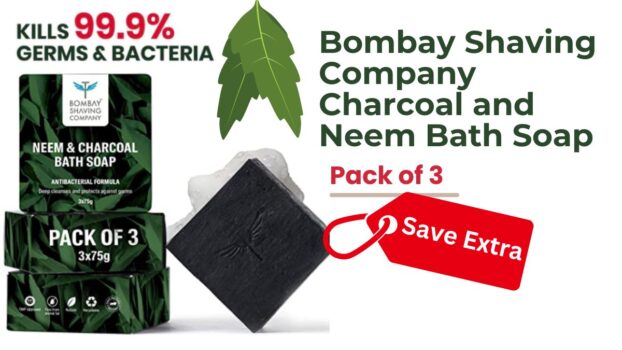 Bombay Shaving Company Charcoal and Neem Bath Soap