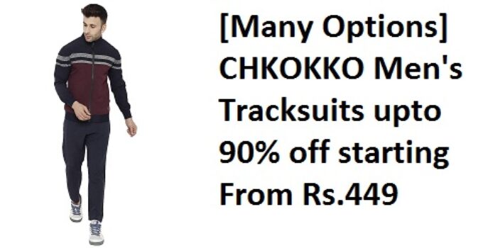 CHKOKKO Men's Tracksuits