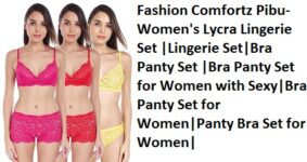 Fashion Comfortz Pibu-Women's Lycra Lingerie Set