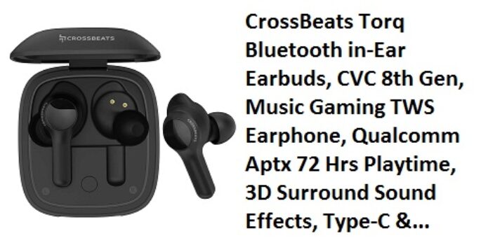 CrossBeats Torq Bluetooth in-Ear Earbuds