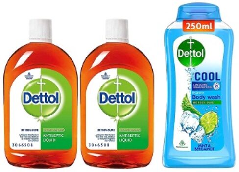 Dettol Body Wash Minimum 50% off from Rs. 92