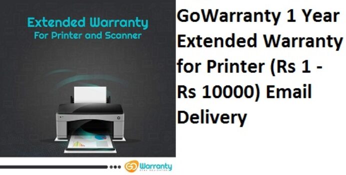 GoWarranty 1 Year Extended Warranty for Printer