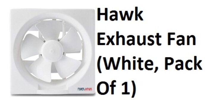 Fisher & Hawk Exhaust Fan (White, Pack Of 1)