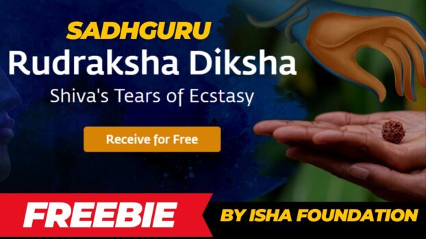 Free Stuff for India - Get Rudraksha Diksha Kit by Sadhguru