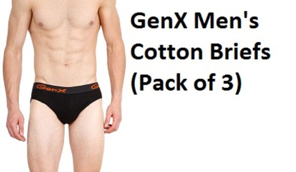 GenX Men's Cotton Briefs