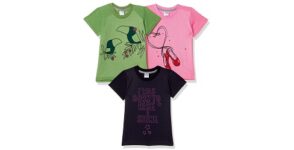 Gubbarey Girl's Regular Fit T-Shirt